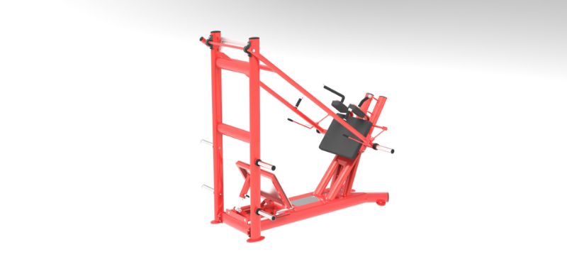 Granite Double Barrel Swing Squat