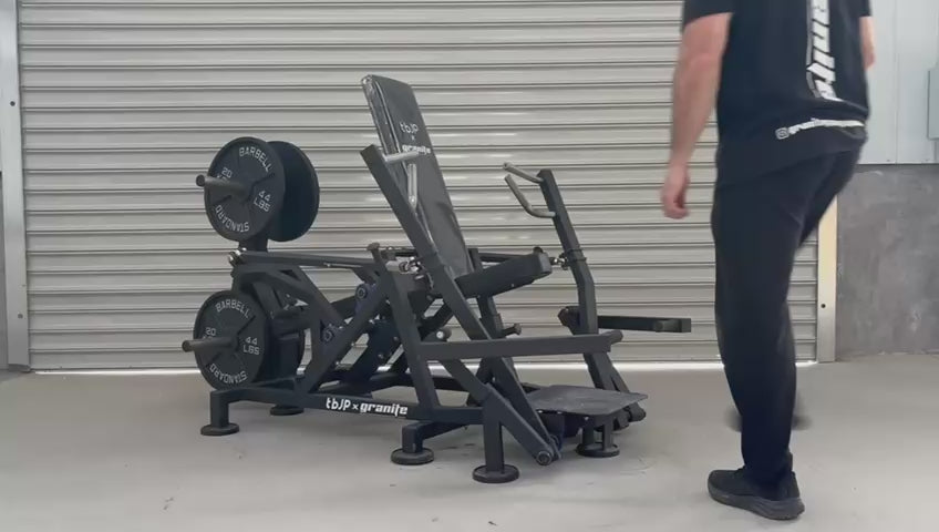 Granite Leverage Chest Press 3.0 - Designed by JP
